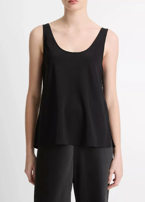 Classic Silk Bias Cami Tank strapless tank top