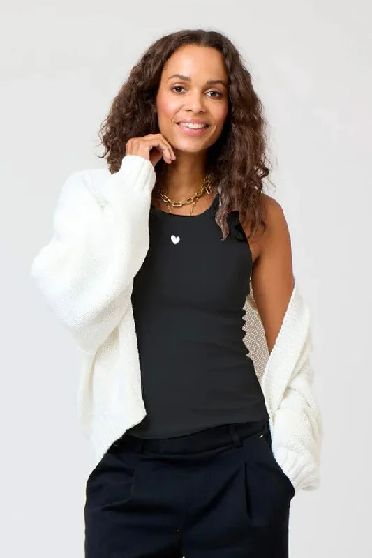 Kerri Rosenthal - KR Tank (Black) basic tank top