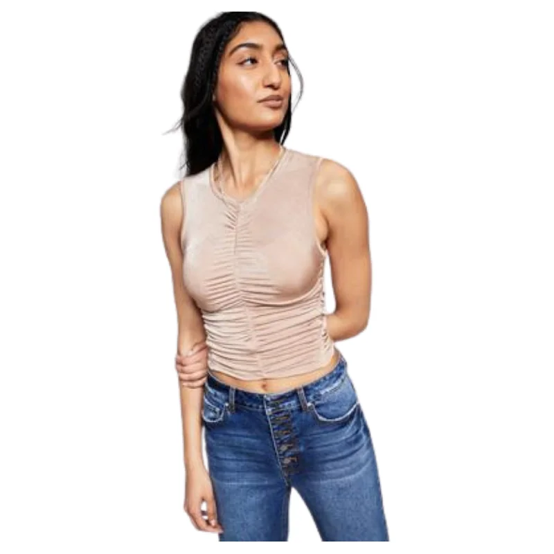 AND NOW THIS - Ruched Tank Top long tank top