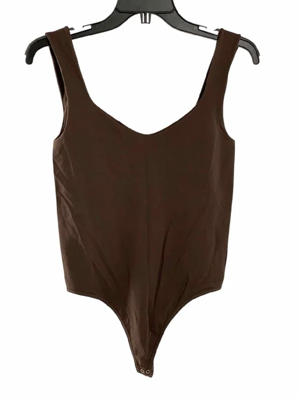 Intimately Size M/L Brown Tank Top sequin tank top