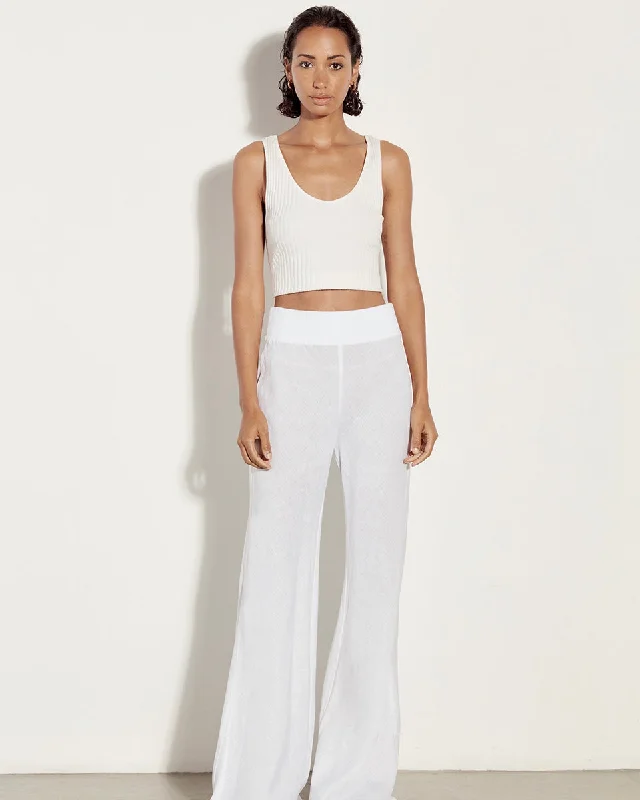 Cropped Scoop Tank long tank top