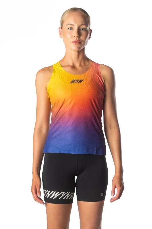 Women's WC24 Performance Tank - Kona Sunset gold tank top