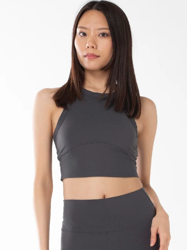 [Set-up possible]Sherry Lycra Crop Tank layering tank top