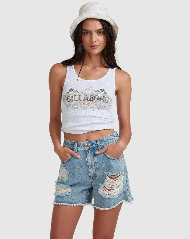 Babewave Eco Rib Tank crew neck tank