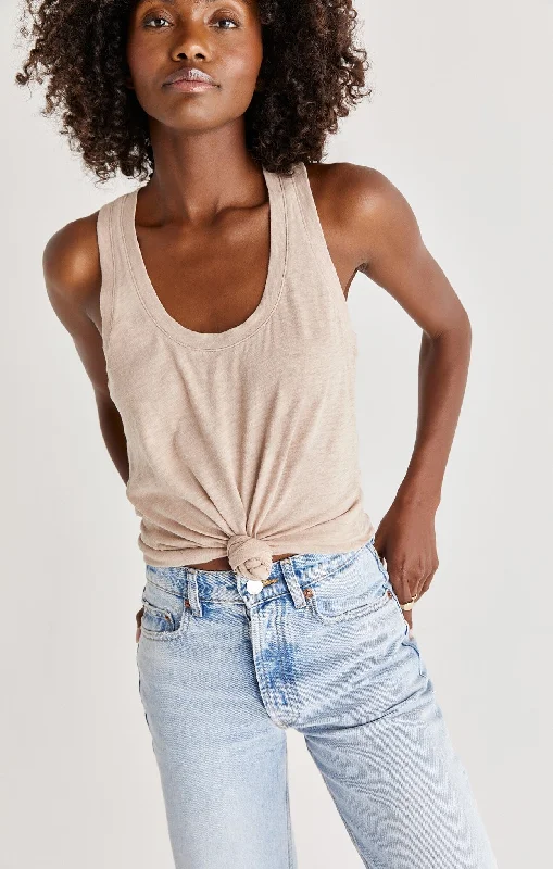 RELAXED TANK (FRAPPE) stretchy tank top