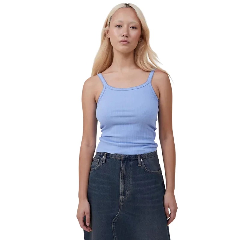COTTON ON - Ava Picot Trim Tank top essential tank top