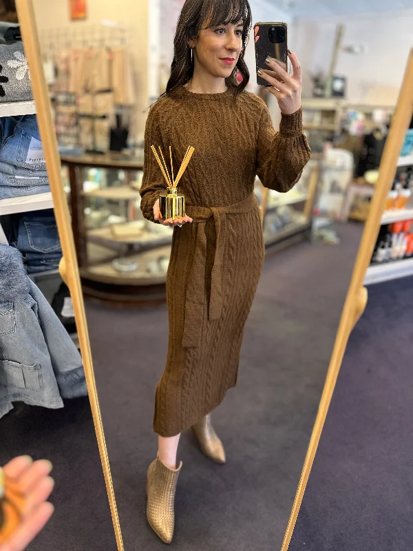 Barb Oversized Sweater Dress Transparent Opaque Sheer